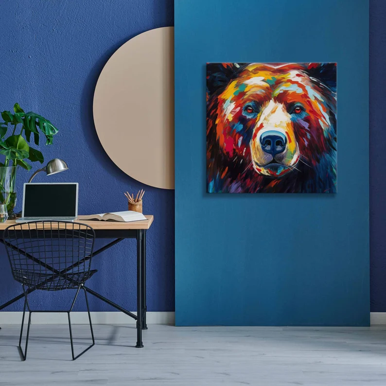 Bear Canvas Print